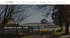 Desktop Screenshot of hedgefarm.com.au